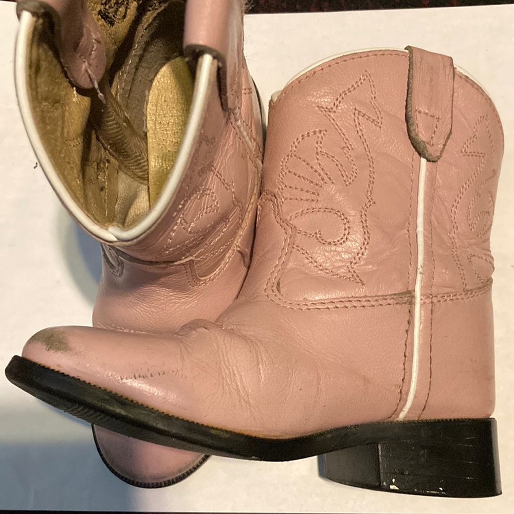 Toddler leather boots Masterson Boot Co. size 6.5
